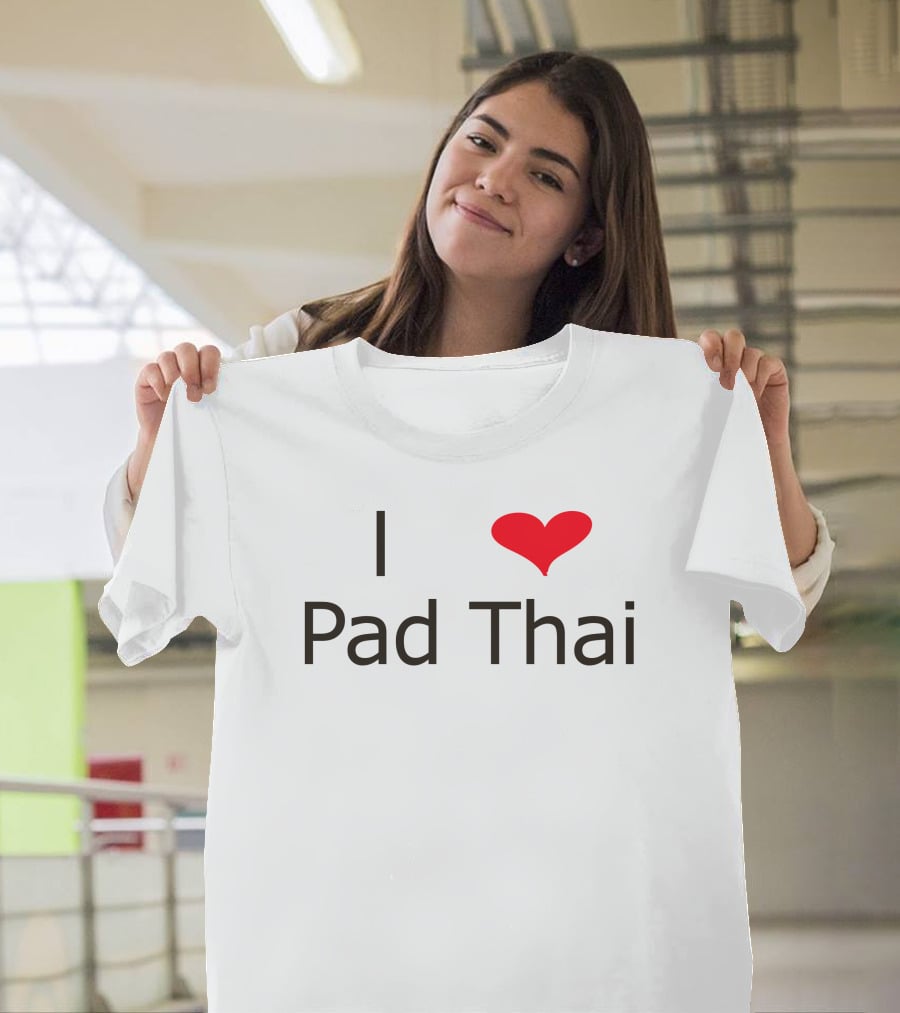 Olivia Rodrigo I Love Pad Thai Heart T-Shirt