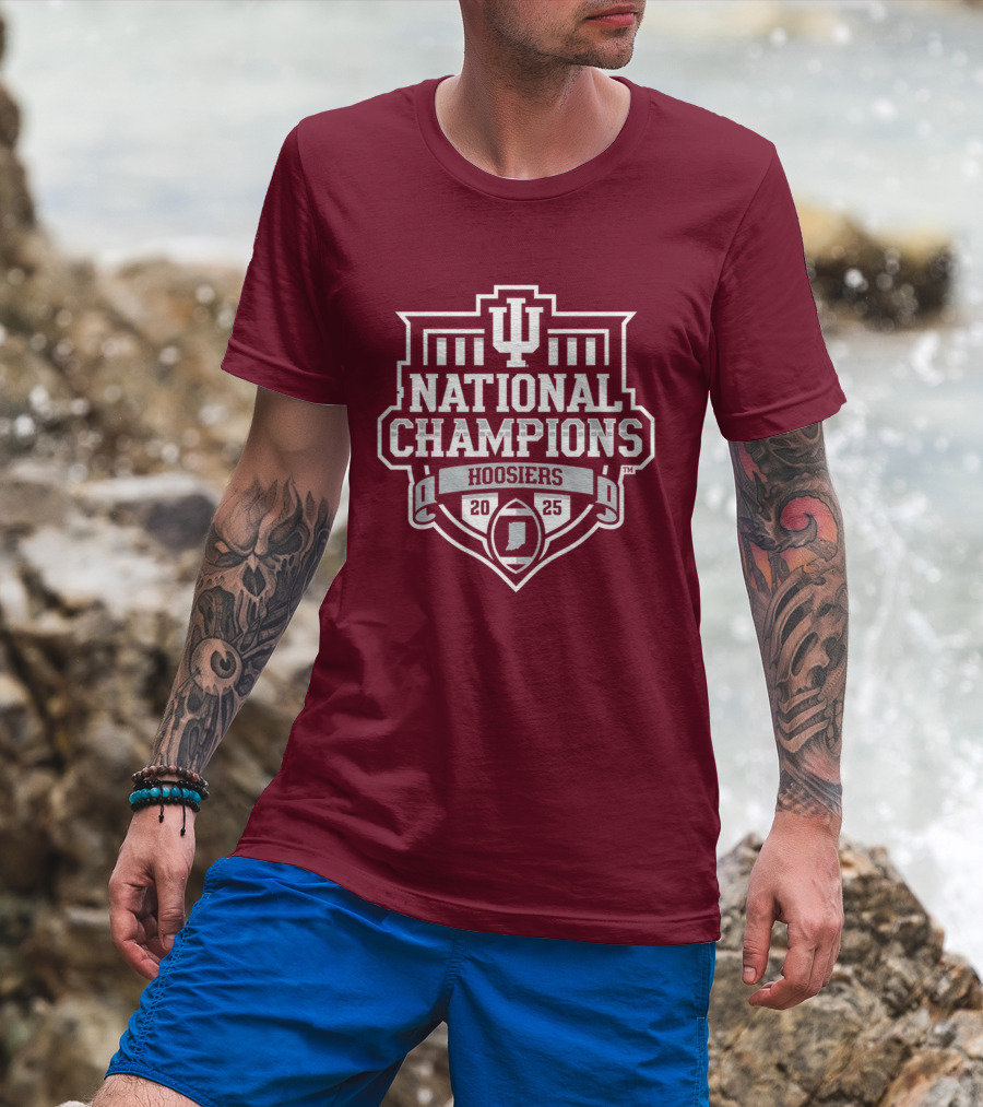 IU National Champions Indiana Hoosiers Football T-Shirt
