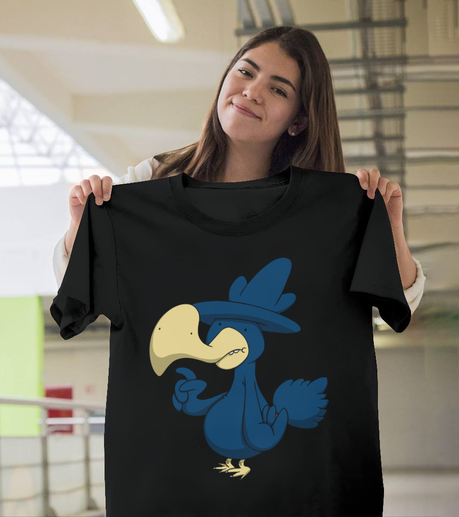 Crow Monr Wizard Dodo Bird T-Shirt