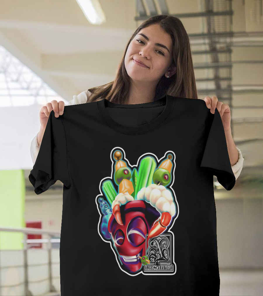 Happy Veggies A Angel Caraballo T-Shirt