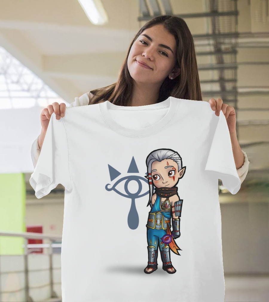 Child Impa Sheikah Symbol Zelda Character Chibi T-Shirt