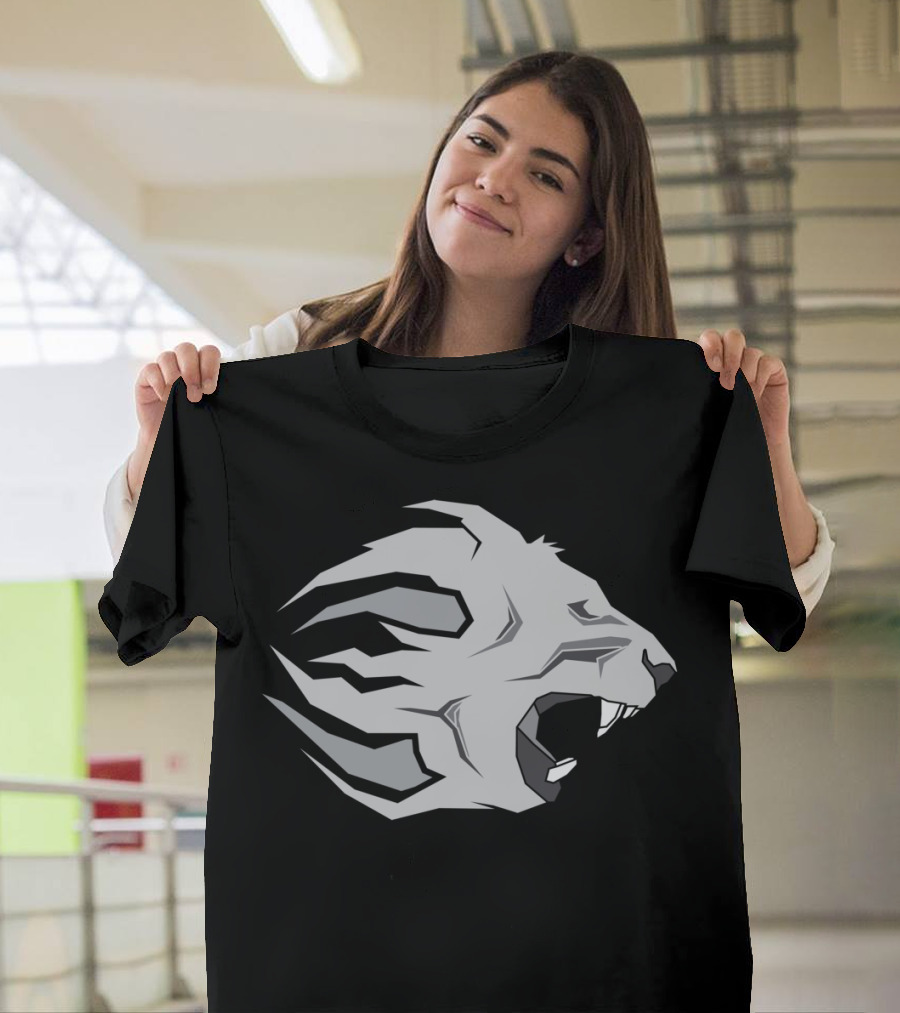 Crusader Lion Roaring Head Emblem T-Shirt