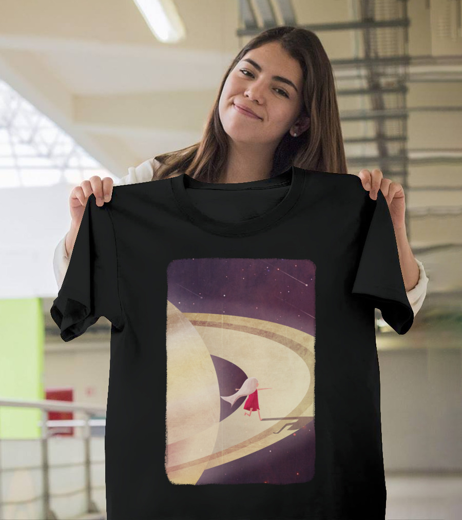 Saturn Child Cosmic Journey T-Shirt