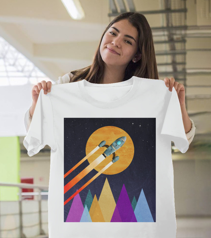 2nd Star To The Right LLAP Rocketship Adventure T-Shirt