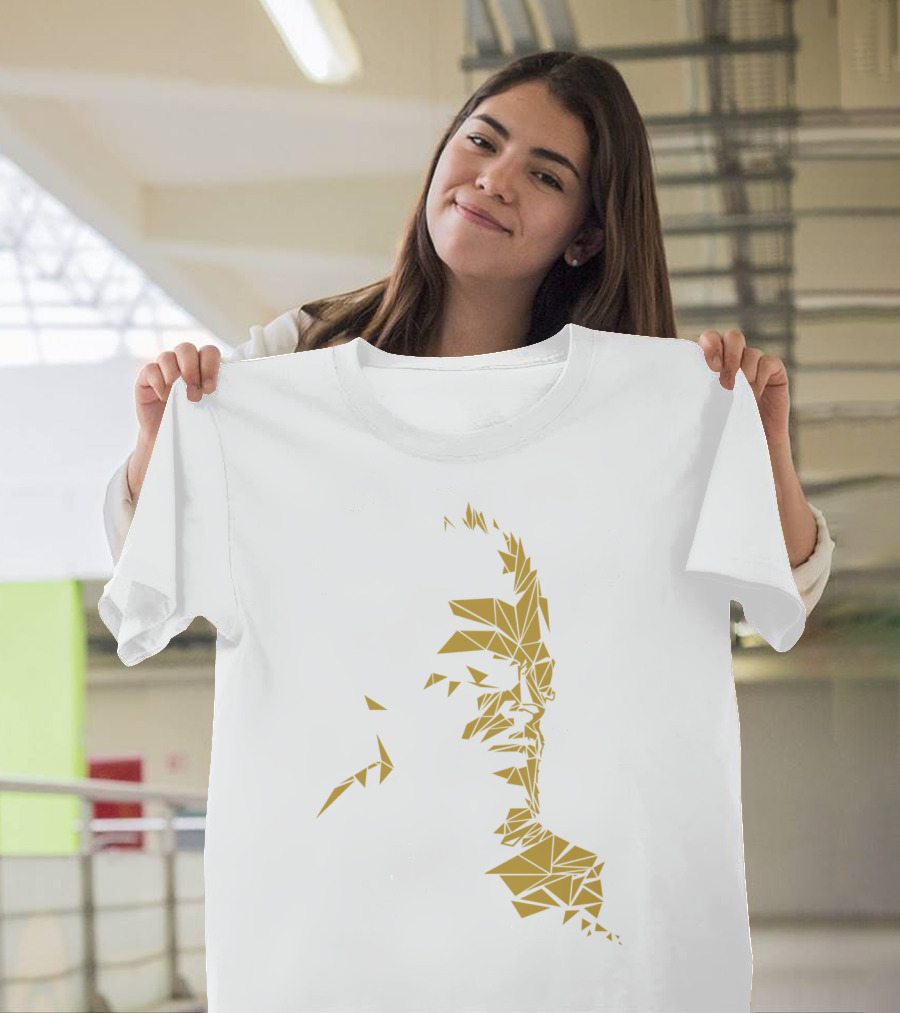 Jenson T Polygons Yellow Geometric T-Shirt