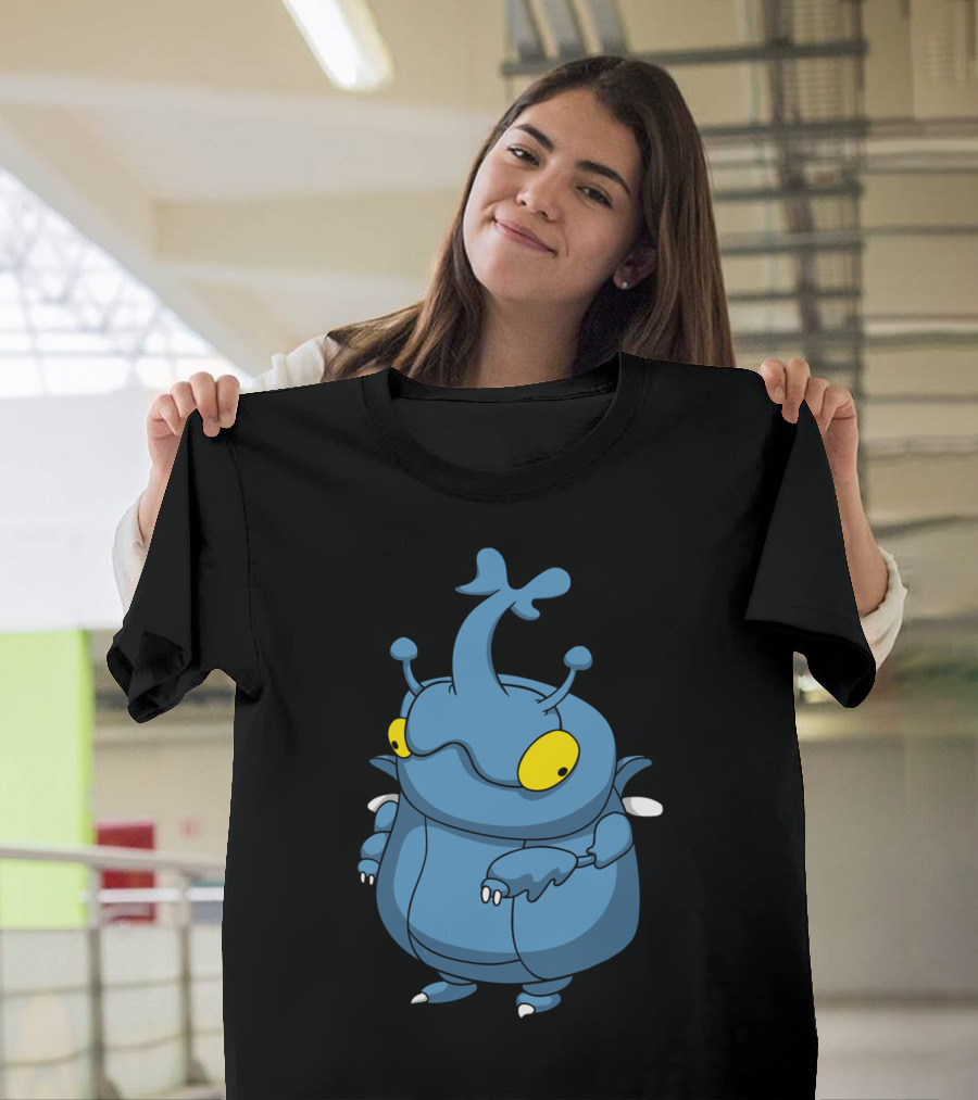 Chubby Heracross Beetle Pokemon Character T-Shirt