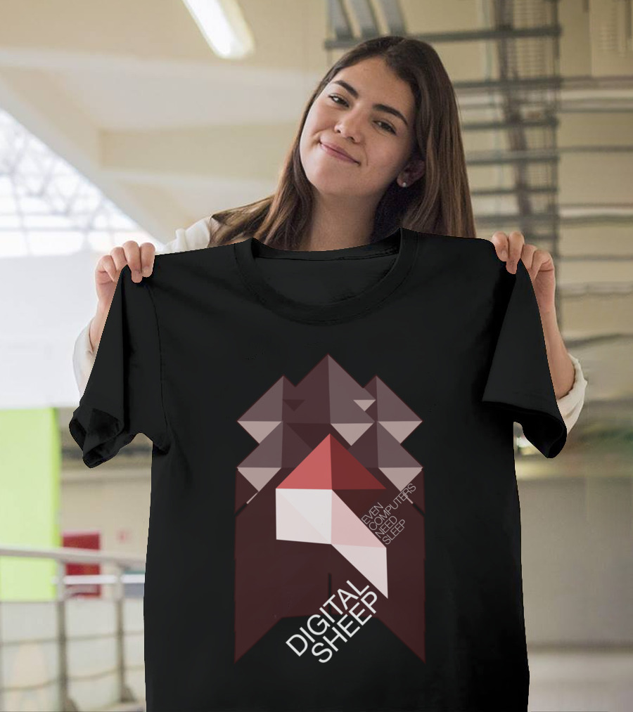 DIGITAL SHEEP EVEN COMPUTERS NEED SLEEP T-Shirt