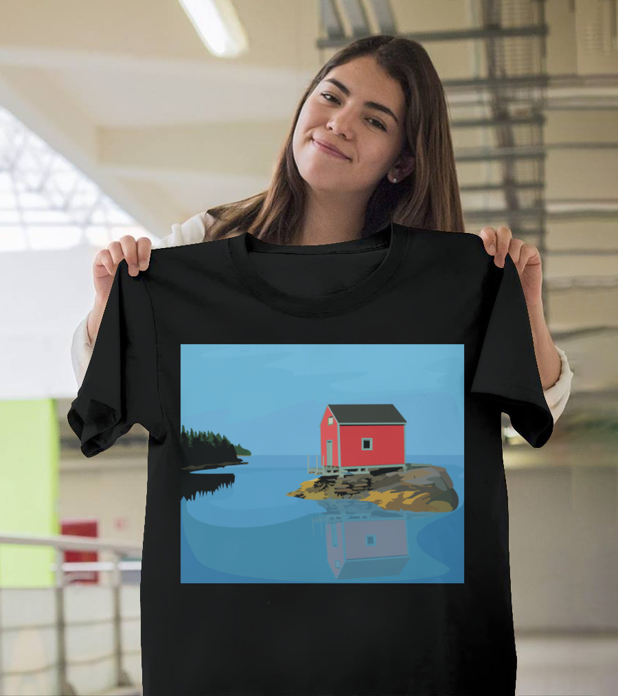 Sit T Red House Lakeside Reflection T-Shirt