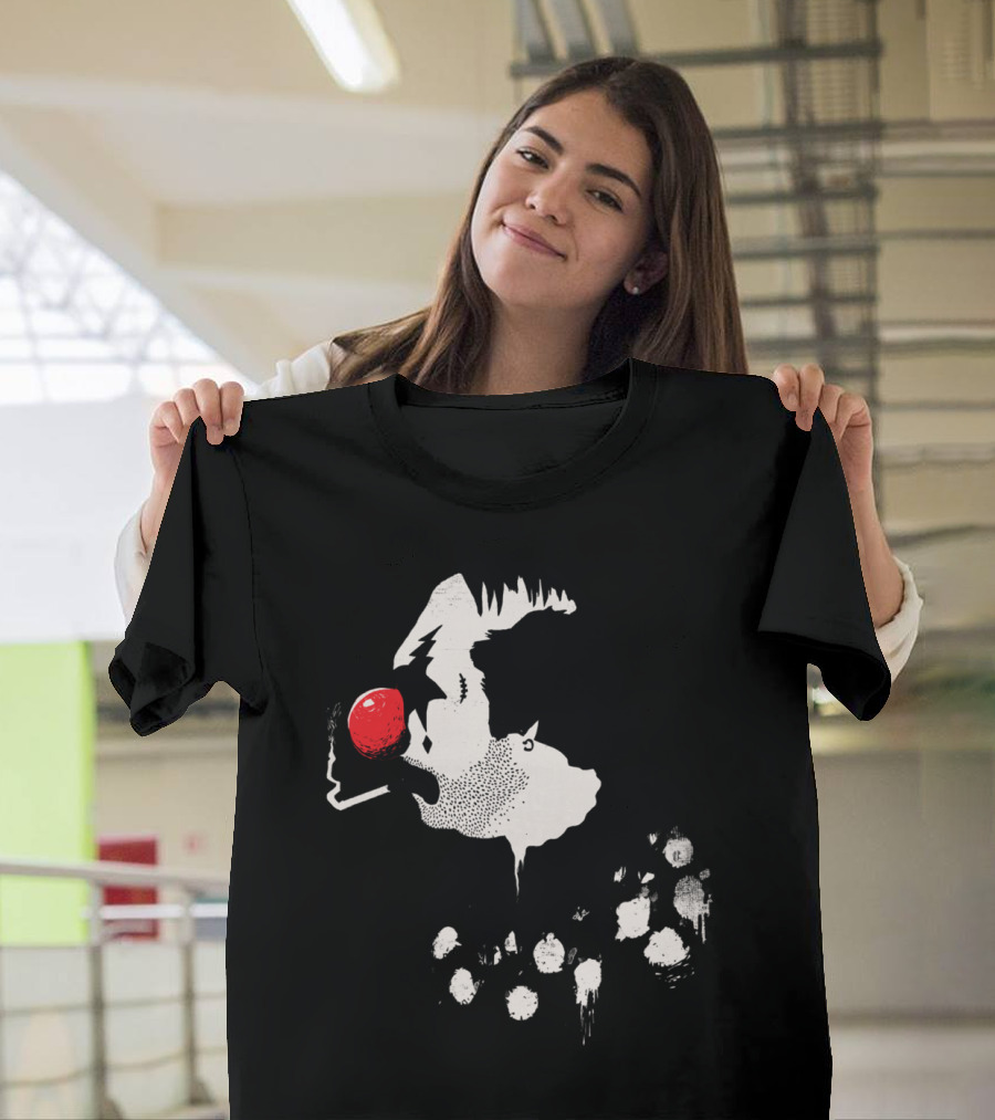 Clown Hates Carnival Vintage Smoking Joker T-Shirt