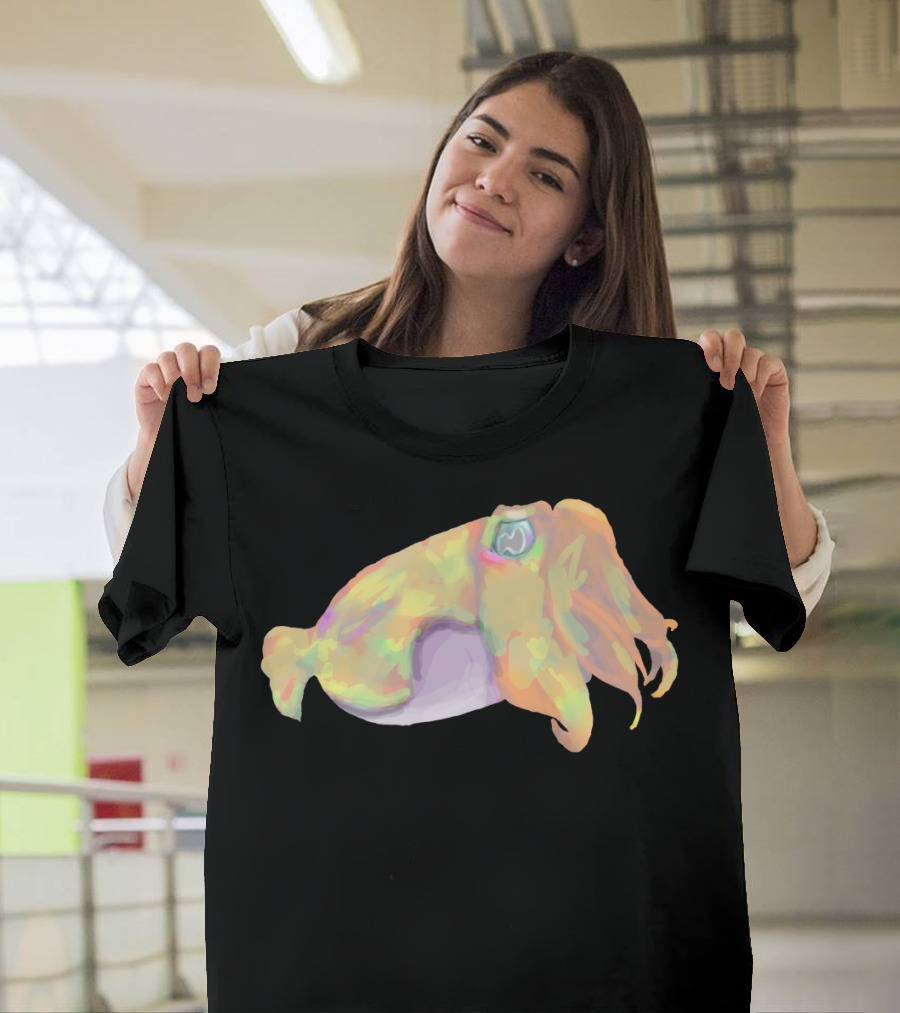 Cuttlefish Pastelr Colorful Cephalopod T-Shirt