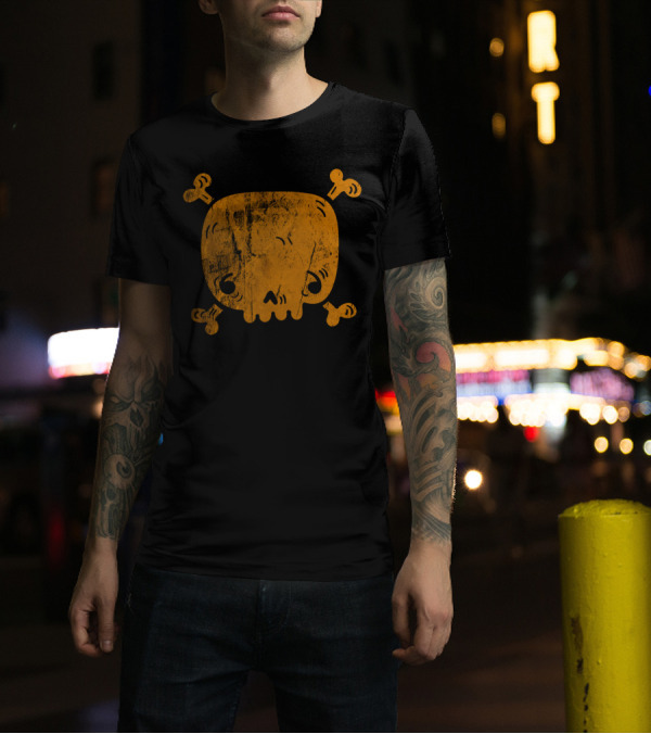 Vintage Skull Child Iconic Grunge T-Shirt