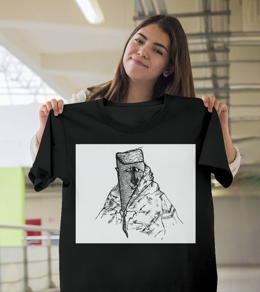 Office Command Plague Doctor Sketch T-Shirt