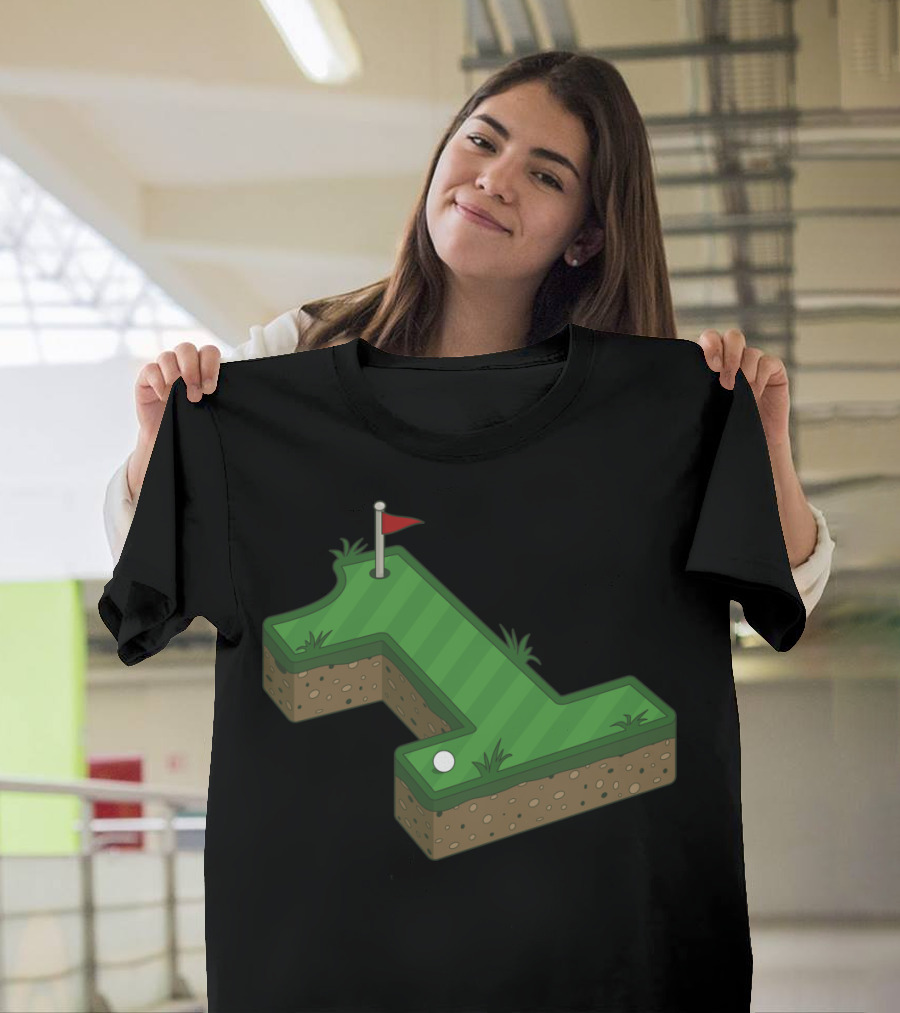 Hole In One Green Golf Course T-Shirt