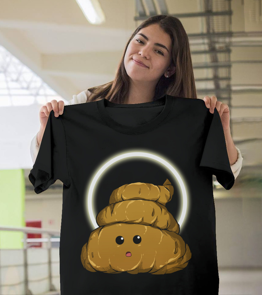 HOLY SHT Kawaii Pile Halo T-Shirt