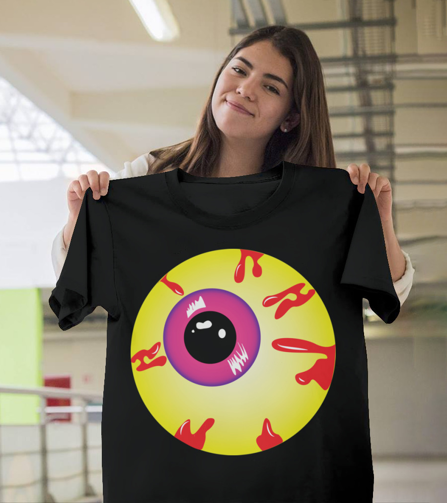 Icteric Syndrome Eye Bloodshot Cartoon Drip T-Shirt