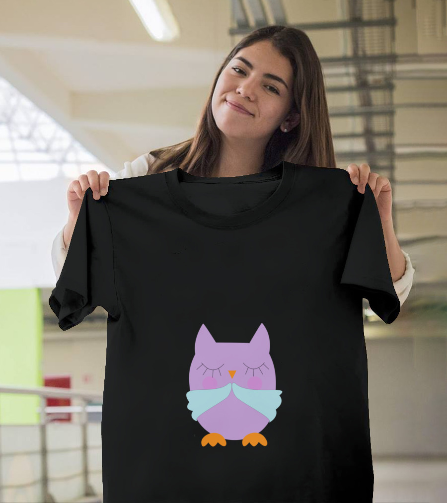 Be Happy It Drives People Crazy Om Meditation Owl T-Shirt