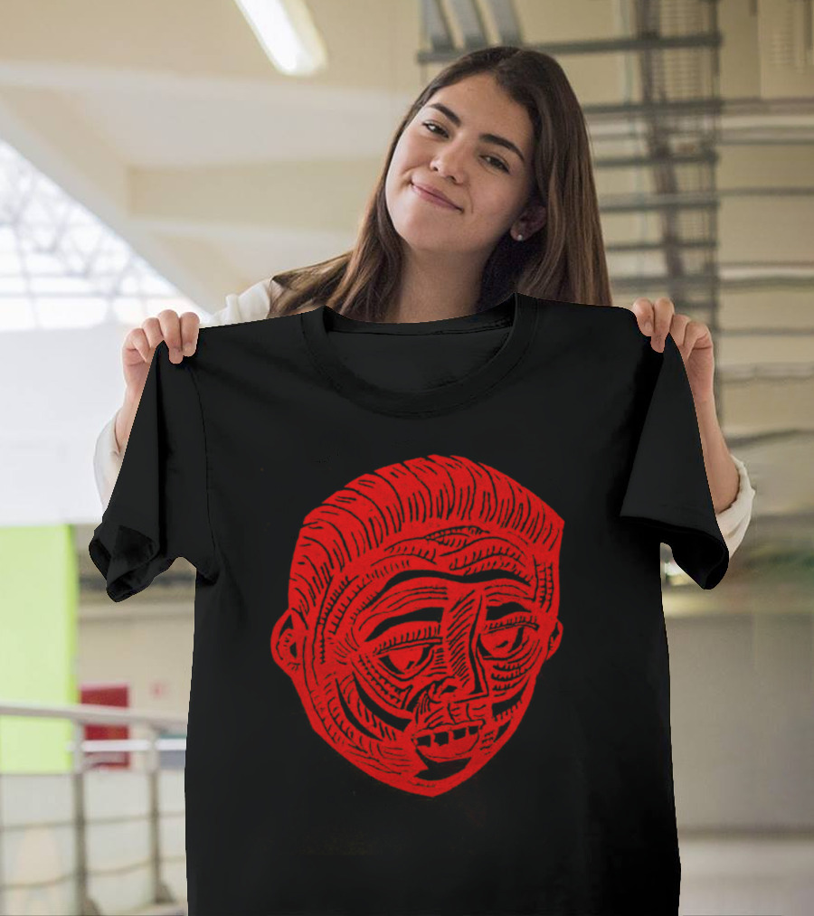 Hot Headed Tribal Red Face T-Shirt