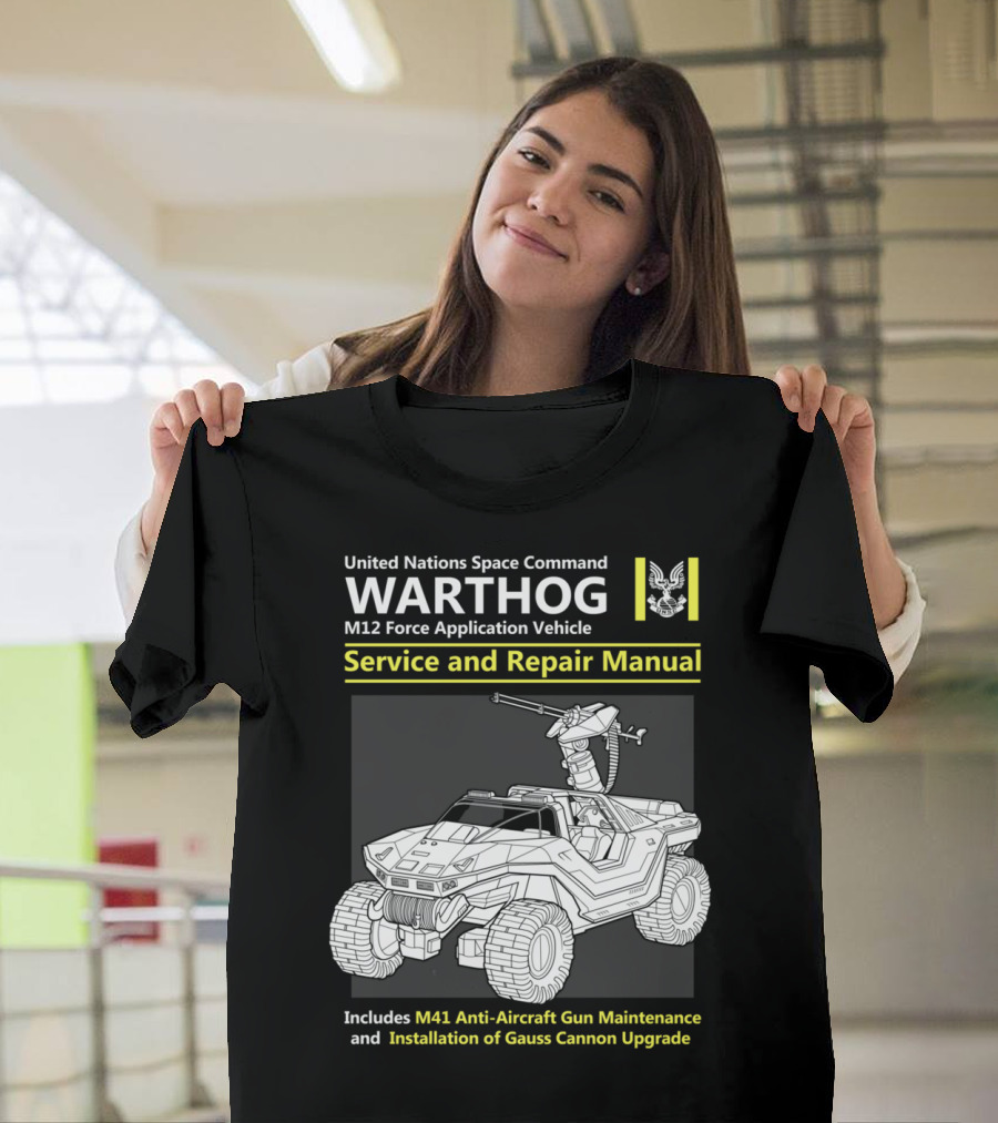 United Nations Space Command Warthog M12 Force Application Vehicle Service and Repair Manual Includes M41 Anti-Aircraft Gun Maintenance and Installati