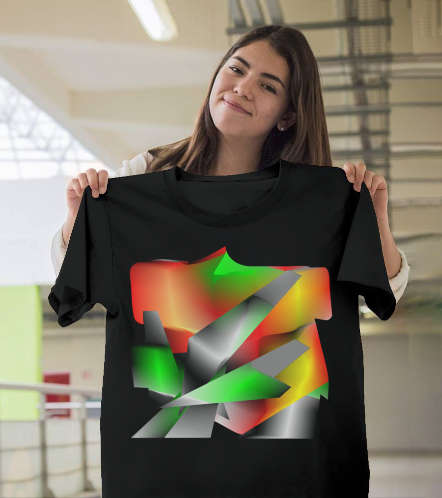 Color Fantasy Abstract Fusion T-Shirt