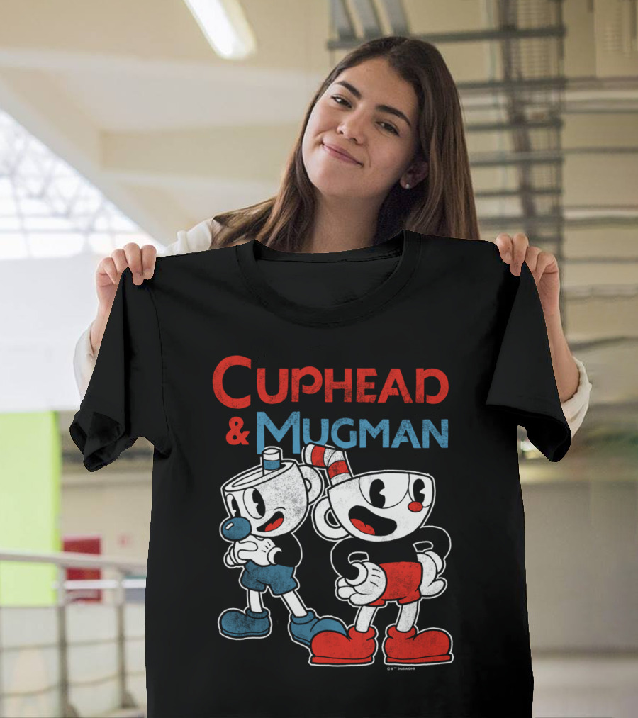 Cuphead and Mugman Best Cups Adventure T-Shirt
