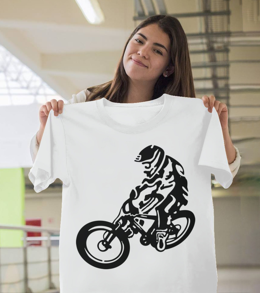 Downhill MTB Biking Rider T-Shirt