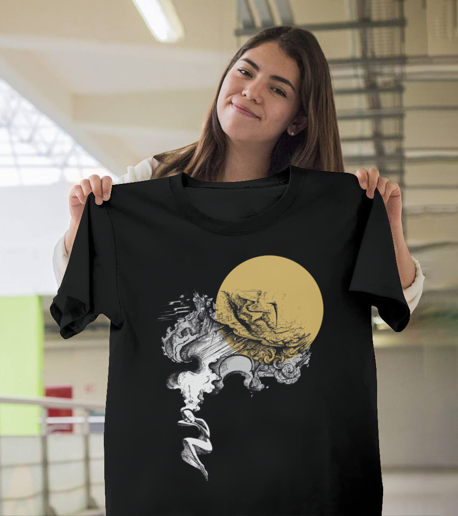 Dreaming Surrealist Cosmic Journey T-Shirt