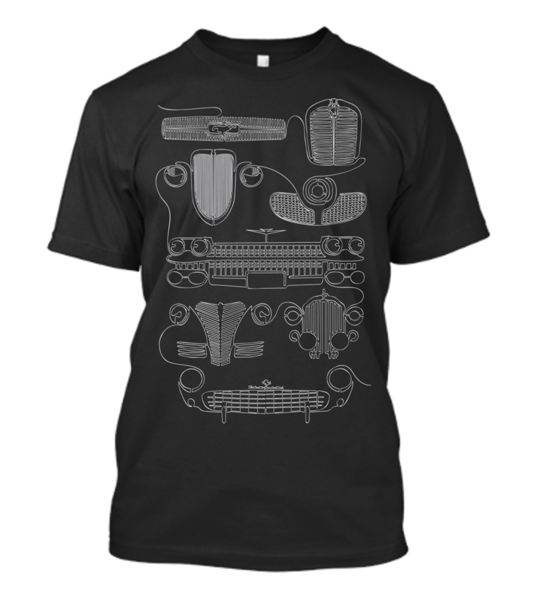 Classic Car Grills Collection T-Shirt