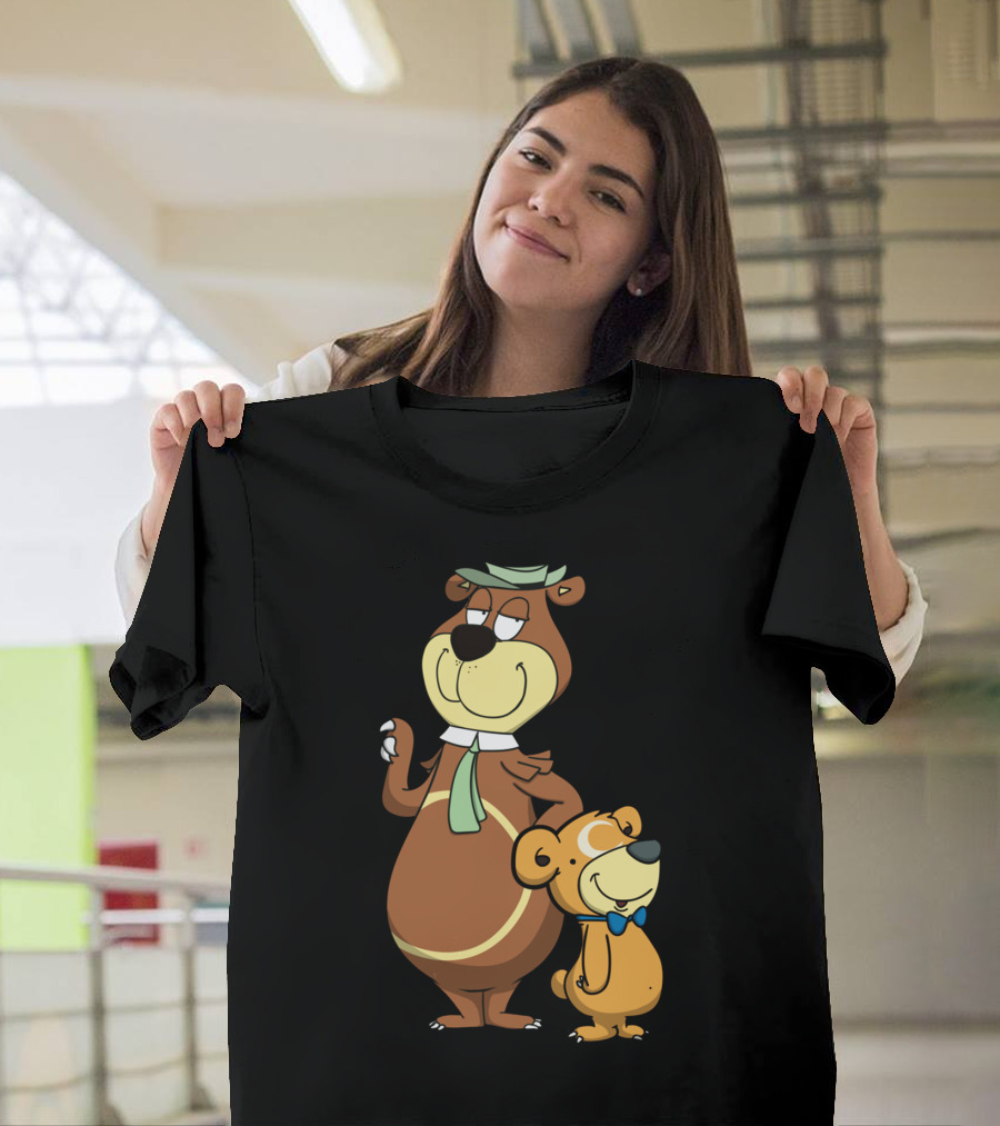 Yogiring And Booboobursa Hanna-Barbera Bears Duo T-Shirt