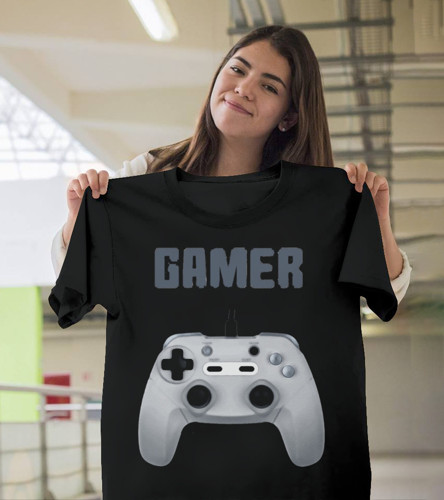 Gamer Controller Console Gamepad T-Shirt