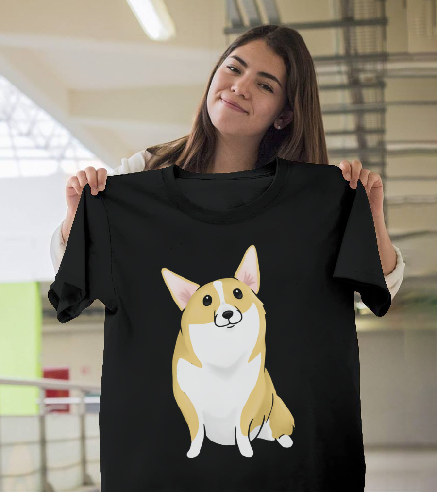 Corgi Cartoon T-Shirt