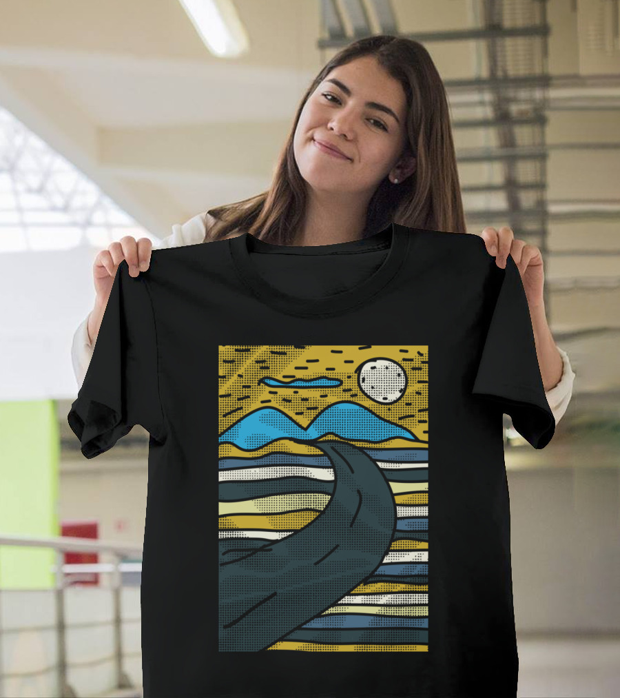 Go Holiday Sun Mountains Road Journey T-Shirt