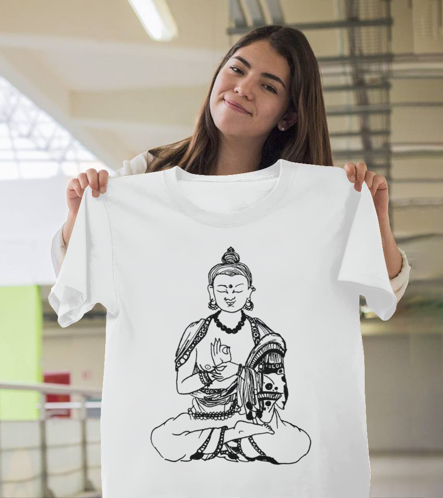 Big Buddha Meditative Pose T-Shirt