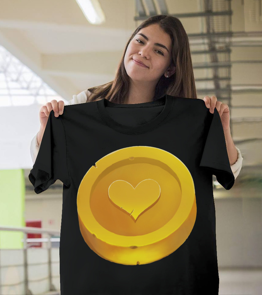 Golden Heart Coin Enchantment T-Shirt