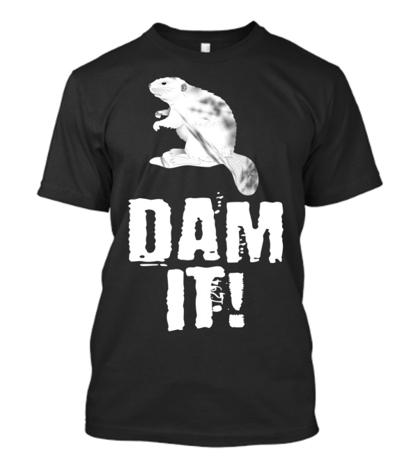 DAM IT Funny Beaver 1671 T-Shirt