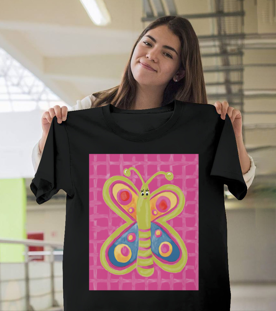 The Wonders Of The Vibrant Butterfly World with Colorful T-Shirt
