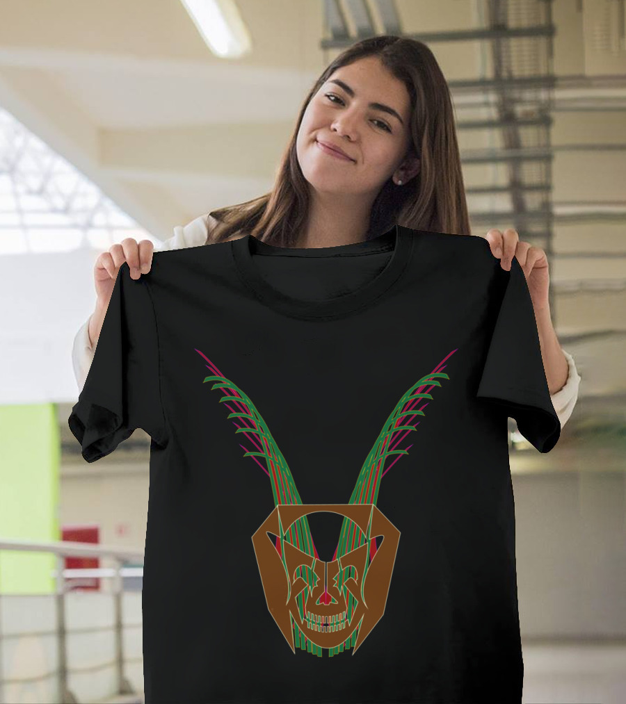 Earthzen Geometric Horned Mask T-Shirt