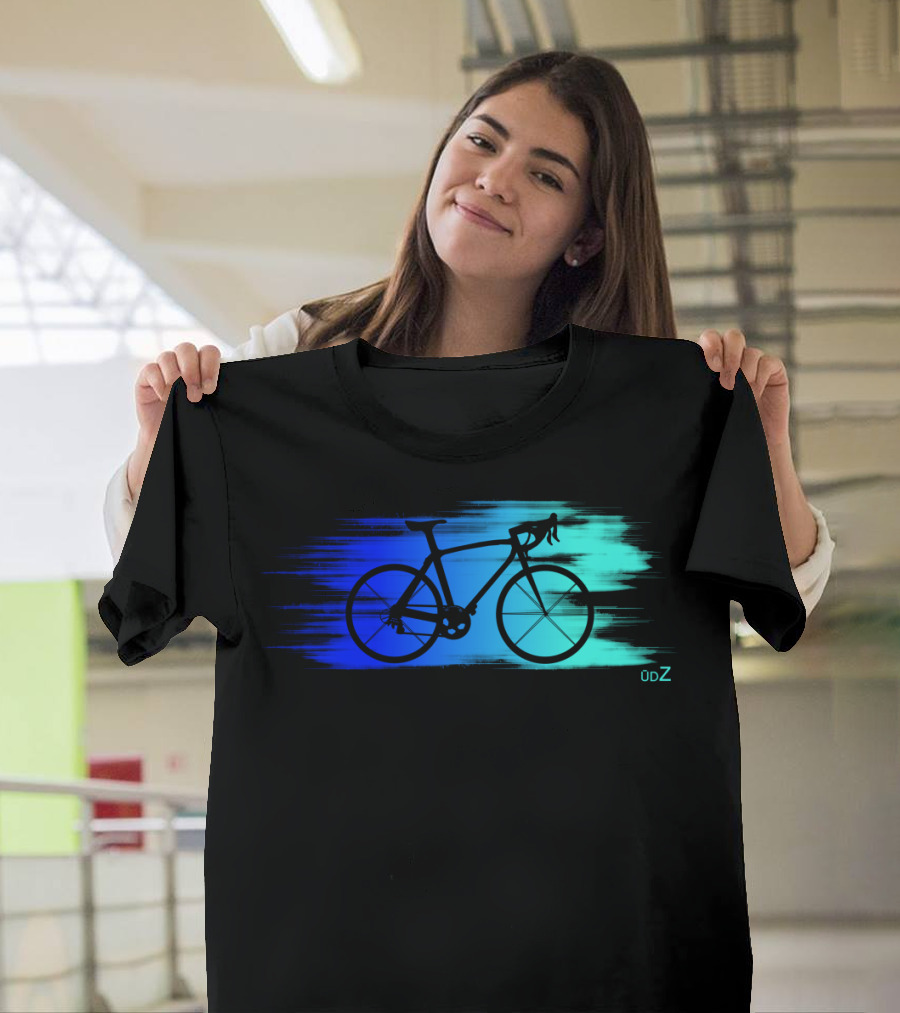 ODZ Bike Speed Blue Racing T-Shirt