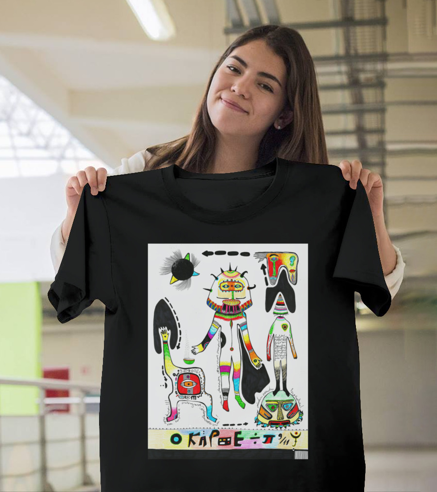 Alien Dreams Colorful Cosmic Hats OKAPOE 911 T-Shirt
