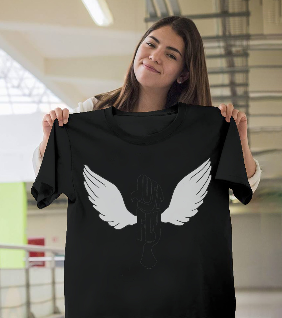 Just Fly Bird with Wings T-Shirt