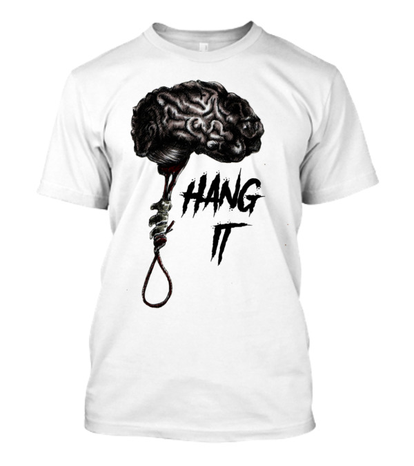 HANG IT Brain Suspended By Noose T-Shirt