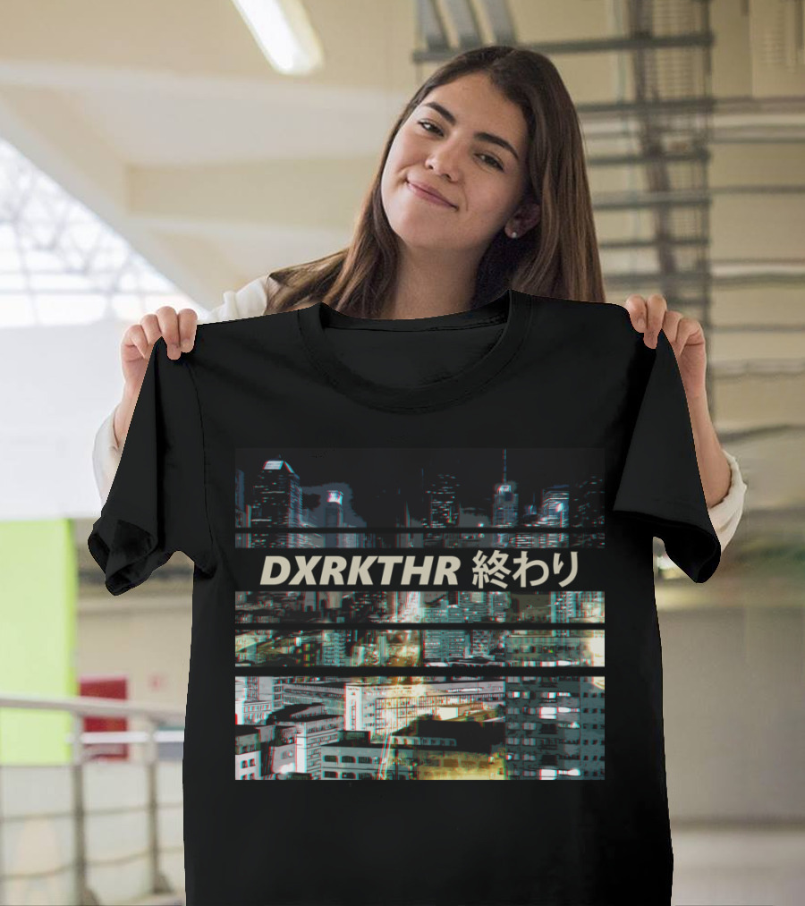 DXRKTHR 終わり Cityscape Vibes T-Shirt