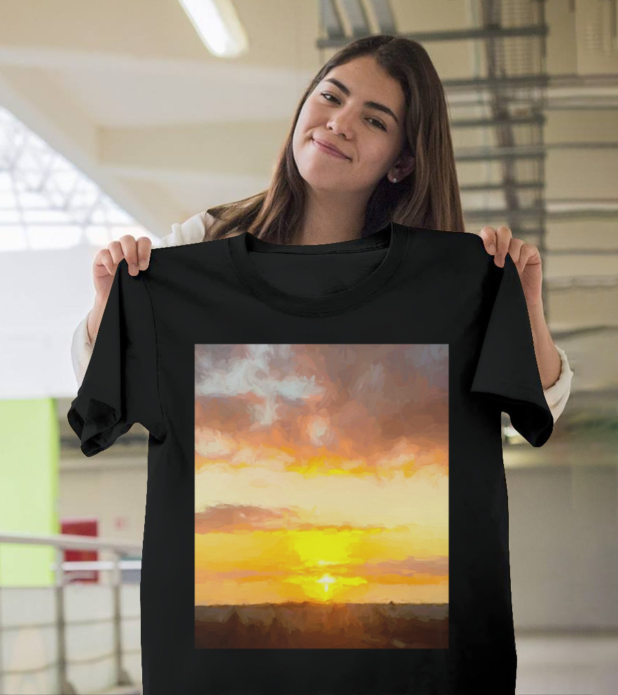 Florida Sunset #2 By Ro Rich Golden Horizon T-Shirt