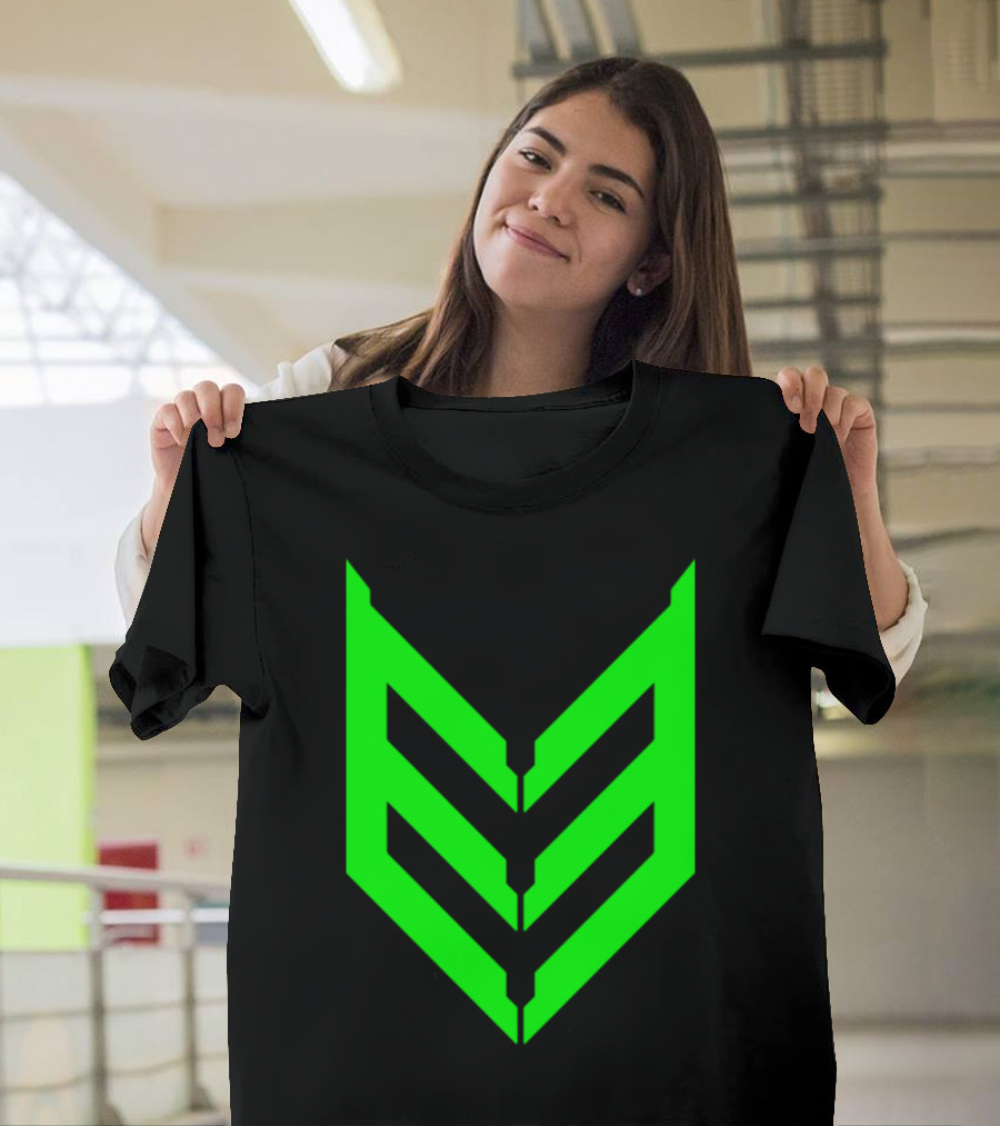 EehKayBee Green Symbol Print T-Shirt
