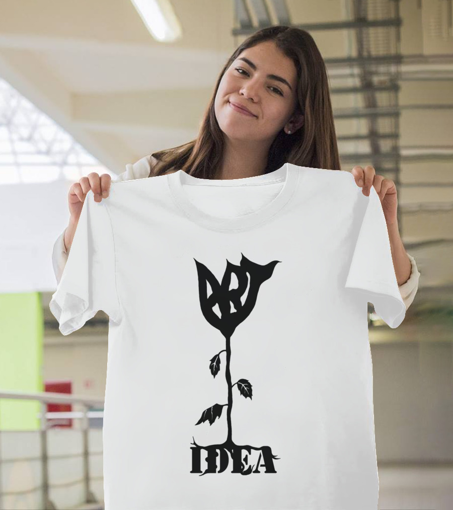ART IDEA Flower T-Shirt