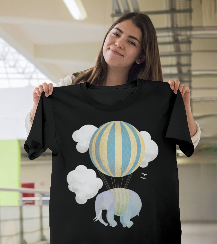 Escape from the Circus Elephant Balloon Adventure T-Shirt