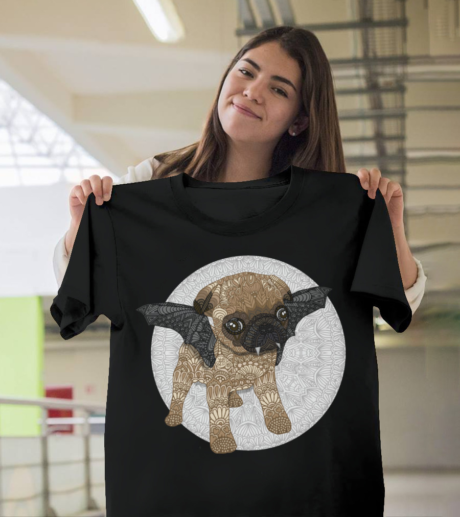 Vampuger Puppy Mya Vampire Bat-Winged T-Shirt
