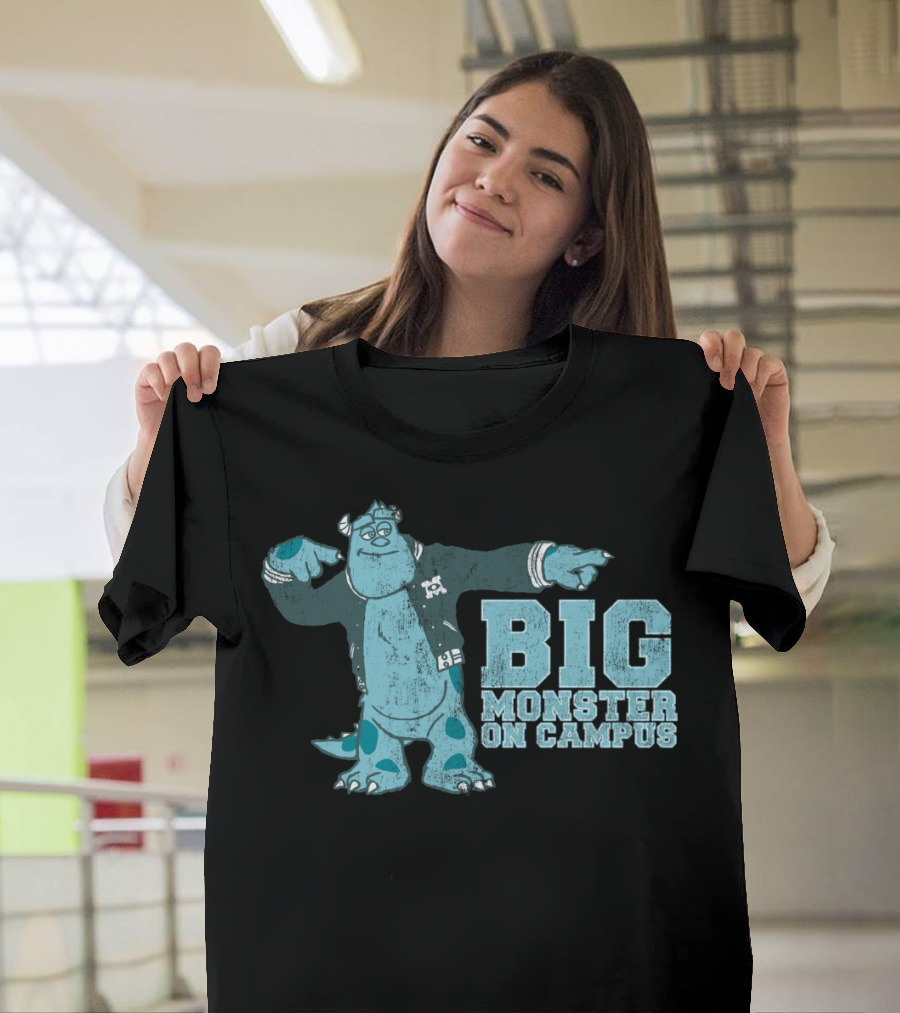 Varsity Sulley Big Monster on Campus T-Shirt