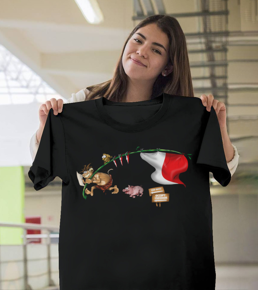 Victory Keep Away Occupy Freedom T-Shirt