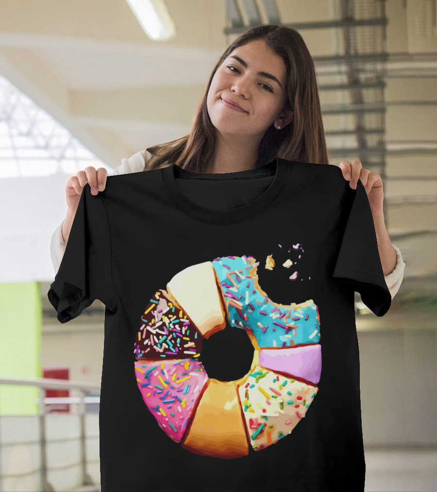Sweet Colorful Donut Sprinkles T-Shirt