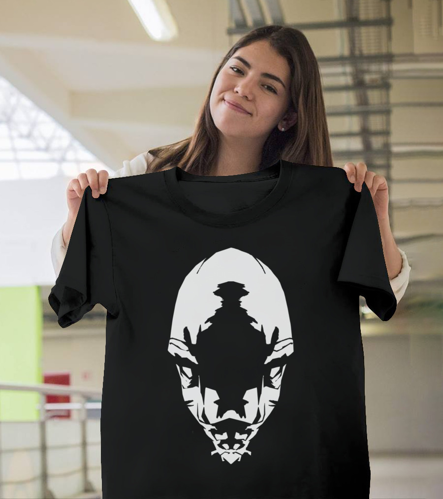 Foreigner Rorschach-Inspired Inkblot Mask T-Shirt
